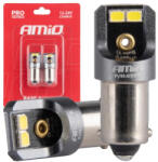 AMiO Set becuri CANBUS PRO T4W BA9S becuri LED 4x2016 SMD alb 12V 24V AMIO-03579 (AX_03579)
