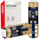 AMiO Becuri LED standard albastre T5 W1W 12V 3030 1LED HP AMIO-03728 (AX_03728)