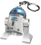 SIÓ Kulcstartó, LED világítással, LEGO "Star Wars R2D2 (LLGLKE21H)