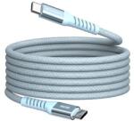Vivamax USB kábel, USB-C - USB-C, 1, 2 m, 60W, mágneses, VERBATIM, kék (KV31852)
