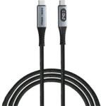 Vivamax USB kábel, USB-C - USB-C, 1, 2 m, 240W, teljesítménykijelzővel, VERBATIM (KV31849)