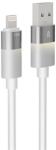 472 Töltőkábel, USB-A - lightning (Apple), 1 m, AVAX "CB310 Glowy", fehér (AXCB310W)