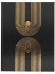 UHU Vendégkönyv, 27x22 cm, 50 lap, EXACOMPTA "Graphik Black (EX47848E)