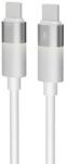 472 Töltőkábel, USB-C - USB-C, 60W, 1 m, AVAX "CB316 Glowy", fehér (AXCB316)