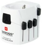 MONSTER Adapter, világutazóknak, földelt, SKROSS (SKADPRO)