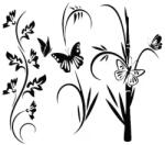 ORACAL Sticker decorativ perete ORNAMENT FLORAL 40X45 CM (5902211920183-4231)