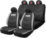 AutoHelix MSA Set Huse Scaune Universale HLX3 Compatibile cu Fiat - Negru/Gri (GROS5)