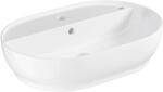 GROHE Essence - Lavoar pe blat, 60x40 cm, cu preaplin, cu orificiu pentru baterie, alb alpin 103569SH00 (103569SH00)