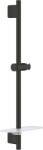 GROHE Rainshower SmartActive - Bară de duș cu poliță, 60 cm, negru mat 266022430 (266022430)