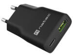 NATEC Incarcator retea Natec Ribera Gan, 1x USB-A, 1x USB-C 20 W, Black (NUC-2377)