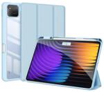 Dux Ducis Xiaomi Pad 7 Pro toby tok álló, bőr hatású (flip, trifold, asztali tartó, ceruza tartó) világoskék (GP-168770)