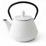 AROMELIO YUKI öntöttvas teáskanna szűrővel, 1000 ml - fehér (a11003w)