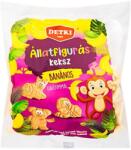 DETKI Banános keksz gyerekeknek állatfigurás 160 g KHE402 (KHE402)
