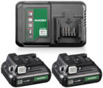 HiKOKI (Hitachi) akkumulátor töltő UC12SLW0Z-2xBSL1240M Li-Ion 12V, 2x4, 0Ah (4170066) (4170066) - megatool