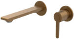 Wellis Falba süllyesztett csaptelep, Wellis Vito mosdó csaptelep, brushed rose gold ACS0440 - zuhanykabin