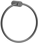 Wellis Törölközőtartó, Wellis Ischia törölközőtartó gyűrű, brushed gun metal grey WE00194 - zuhanykabin