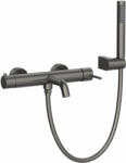 Wellis Kádtöltő csaptelep, Wellis Vito kádtöltő csaptelep zuhanyszettel brushed gun metal grey ACS0426 - mozaikkeramia