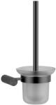 Wellis WC kefe tartó, Wellis Ischia fali wc kefe tartó brushed gun metal grey WE00200 - mozaikkeramia