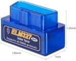  Bluetooth ELM327 V2.1 Auto OBD 2 diagnosztikai eszköz