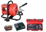 Rothenberger Masina de desfundat tevi cu acumulator Rothenberger Rodrum VarioClean 18 V | 40 - 100 mm | 15 m | Fara perii de carbon | 1 x 8 Ah acumulator + incarcator | In Rocase (1000003348)