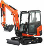 Kubota KX027 minikotró 17, 5 kW | 1498 cm³ | Ásási mélység: 2740 mm (KX027-4 GL HI)