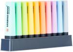 STABILO - highlighter - BOSS ORIGINAL - set of 10 placemats - with 10 different pastel colors - F59599 (F59599)