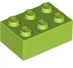 LEGO® 3002c34 - LEGO lime kocka 2 x 3 méretű (3002c34)
