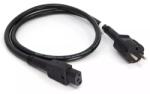 QED Cablu de alimentare QED - XT3, 1 m, negru (QE4810)