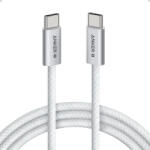 Anker Cablu Anker Zolo USB-C la USB-C, 240W, 1.8m, Alb (A8060H22) - cel