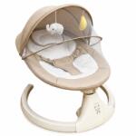 Pepita Balansoar electric muzical și balansoar Pepita cu funcție Bluetooth și telecomandă - Bej (BBA-668) Sezlong balansoar bebelusi
