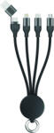 2GO 797363 USB / Type C-All in One, 15cm, Negru (797363) - cel