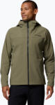 Columbia Geacă softshell pentru bărbați Columbia Tennen Mountain Hooded Softshell stone green