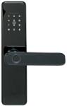Smartpass Yala smart SmartPass MALAGA GLS Black, amprenta, cod PIN, Bluetooth, WiFi, RFID, cheie, TTLock - SMP-MALAGA-1TT-BL-GLS (SMP-MALAGA-1TT-BL-GLS)