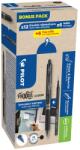 Pilot Rollertoll 0, 5mm, törölhető Frixion Clicker GreenPack, 12 toll + 12betét, írásszín fekete (BLRT-GREENPACK-B) (57157)