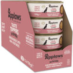 Applaws 12x156g Applaws Taste Toppers Natural Csirke & sonka húslevesben nedves kutyatáp
