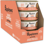 Applaws 12x156g Applaws Taste Toppers Natural Csirke & lazac húslevesben nedves kutyatáp