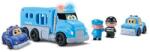 Wiky Set de 4 mașini de poliție cu efecte (WKW037684)