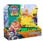 Spin Master Vehicul de salvare cu figurina, Paw Patrol, Dino Rescue Bulldozer, Rubble (20156630) Figurina
