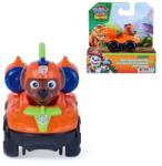 Spin Master Mini vehicul cu figurina, Paw Patrol the Dino Movie, Pup Squad Racers, Zuma (20157136) Figurina