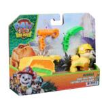 Spin Master Figurina cu accesorii, Paw Patrol the Dino Movie, Rubble (20157004) Figurina