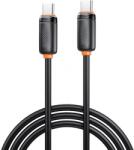 XO Cablu Date si Incarcare USB-C - USB-C XO Design NB-Q302B, 60W, 1m, Negru