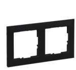 Legrand 721522 Suno 2-es keret, fekete (721522)