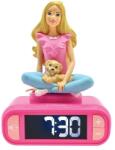  Lexibook Barbie digitális 3D ébresztőóra - rózsaszín (RL800BB)