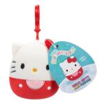 Jazwares Squishmallows 9 cm-es plüss kulcstartó - Hello Kitty