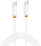 XO Cablu Date si Incarcare USB-C - USB-C XO Design NB-Q302B, 60W, 1m, Alb