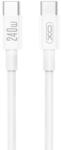XO Cablu Date si Incarcare USB-C - USB-C XO Design NB-Q298, 240W, 1m, Alb