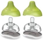 Babymoov Set 2 tetine cu capac - debit lent TWIST (129431)