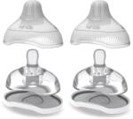 Babymoov Set 2 tetine de hrănire cu capac - debit rapid, Kiinde Twist Active Latch (129433)