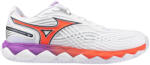 Mizuno Încălțăminte de tenis pentru femei Wave Enforce TOUR 2 Clay White/Lava Orange EUR 40, 5