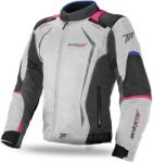 Seventy Degrees Geaca moto dama SEVENTY DEGREES SD-JR49 gri-albastru-roz (SD2104915) - motozem - 1 071,10 RON